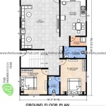 1500 Sqft 2 Bedroom House Plans