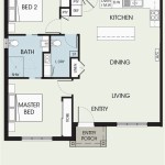 2 Bedroom Retirement Home Plans