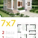 2 Bedroom Small Home Plans