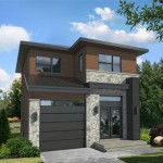 2 Story Narrow Lot Home Plans