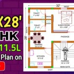 28 X 32 House Plans