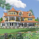 3 Story Victorian House Plans