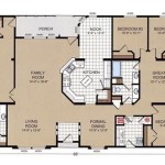 4 Bedroom Manufactured Home Floor Plans