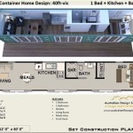 40 Foot Shipping Container Home Plans