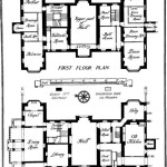 English Manor House Floor Plan