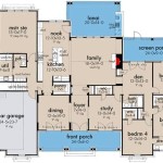 Four Bedroom Home Floor Plans