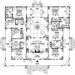 House Plans With Central Courtyard