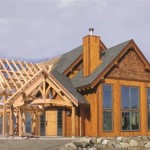 Hybrid Timber Frame Home Plans