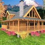 Log Home Plans With Wrap Around Porches