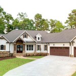 One Story Craftsman Style House Plans