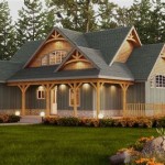 Single Story Timber Frame Home Plans