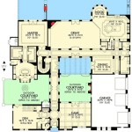 Tuscan House Plans With Courtyard