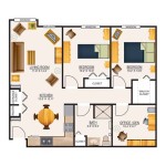 Two Bedroom Retirement Home Plans